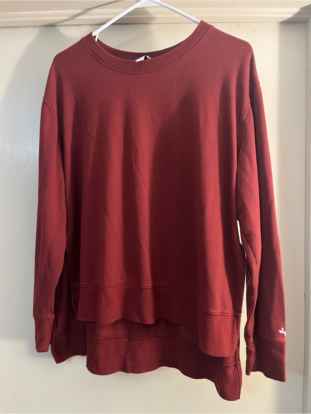 JoyLab Women's Crewneck Sweater in Deep Burgundy